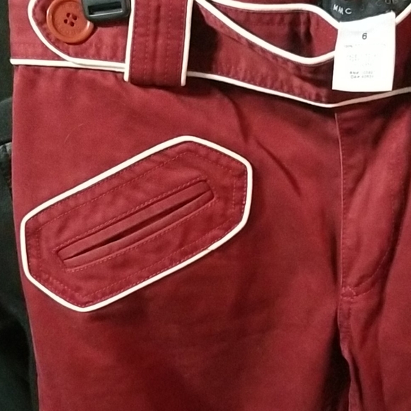 Marc Jacobs RN 103927 size 6 burgundy pants - Picture 10 of 14